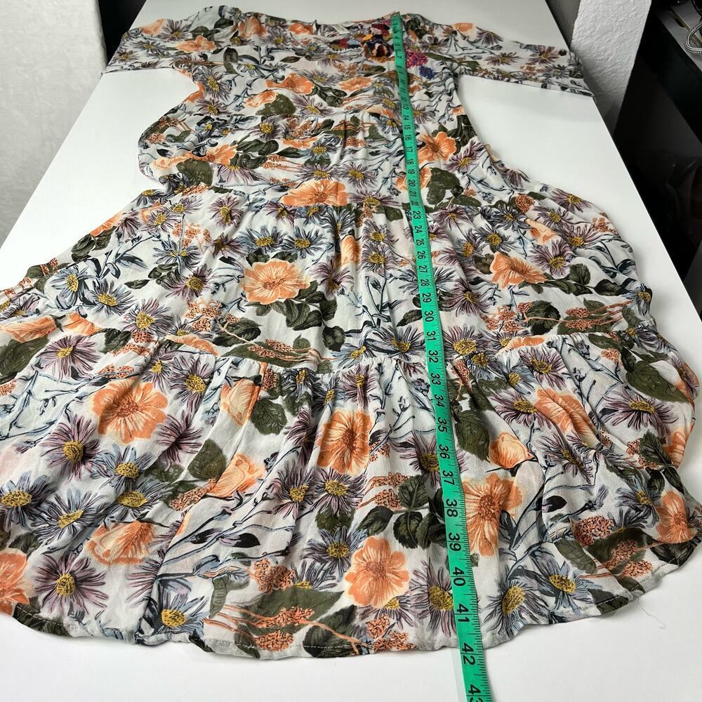 Anthropologie Floral Midi Dress - Multicolor - Picture 7 of 15